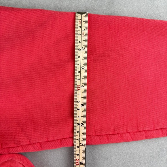 John Elliott Replica Crewneck Sweatshirt Washed Red Men 2 USA Made New Rare Read - Picture 9 of 15